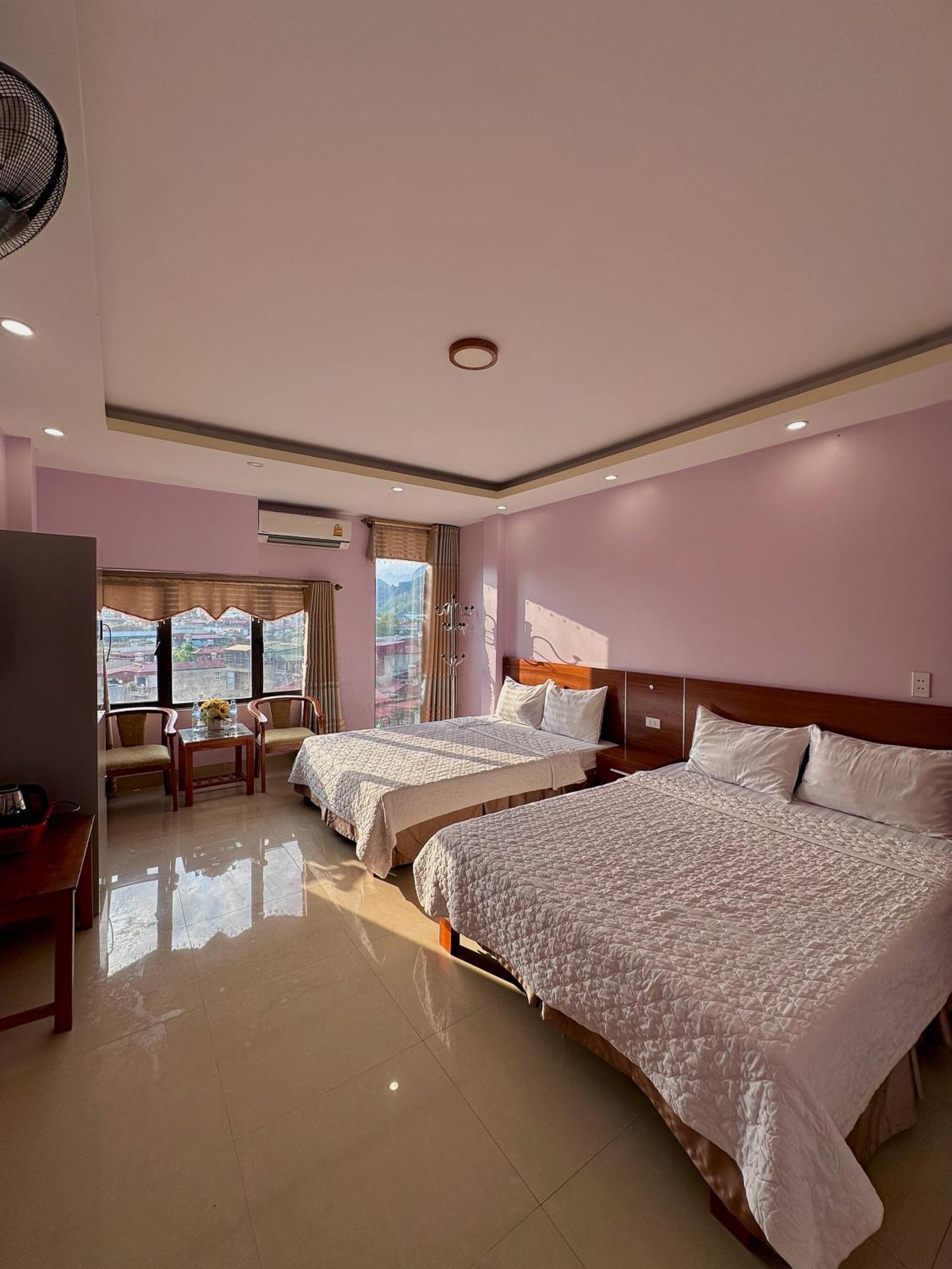 Tam Giac Mach Hotel Ha Giang Esterno foto