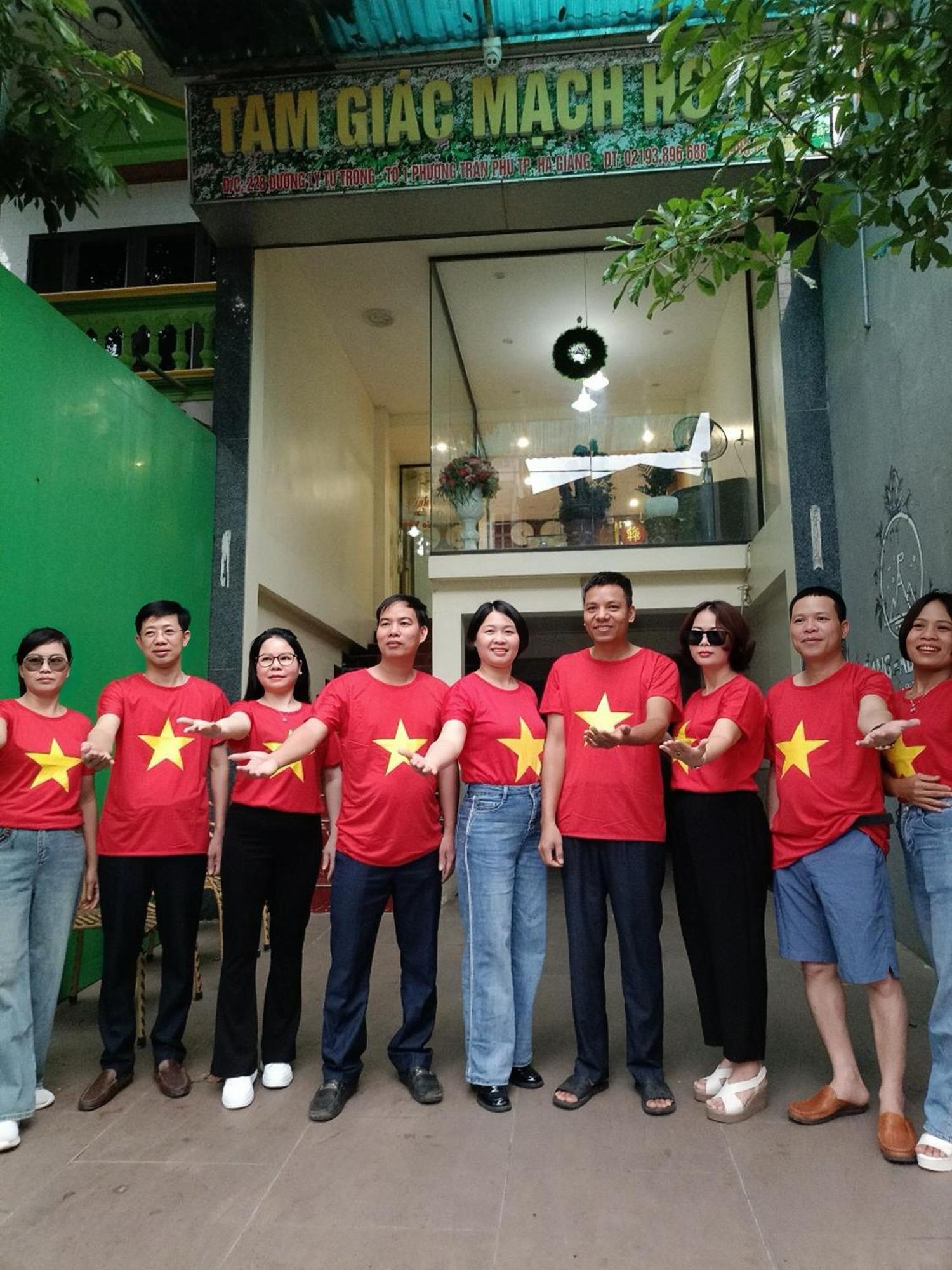 Tam Giac Mach Hotel Ha Giang Esterno foto